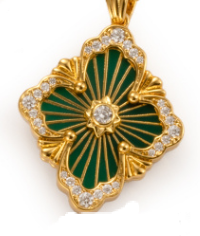 [Regal Gem] B.C.L BIG SIZE  ENAMEL NECKLACE£¨Various colors£©