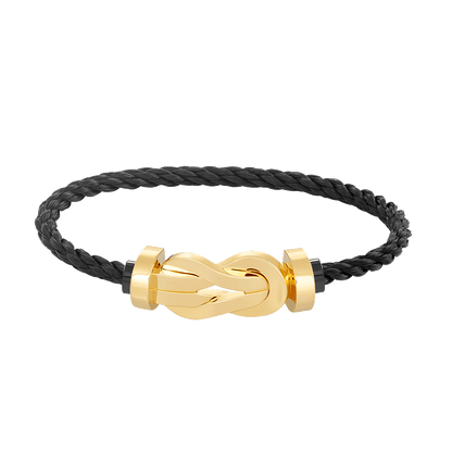 [Regal Gem]CHANCE LARGE 8 FIGURE BUCKLE NO DIAMOND BRACELET GOLD