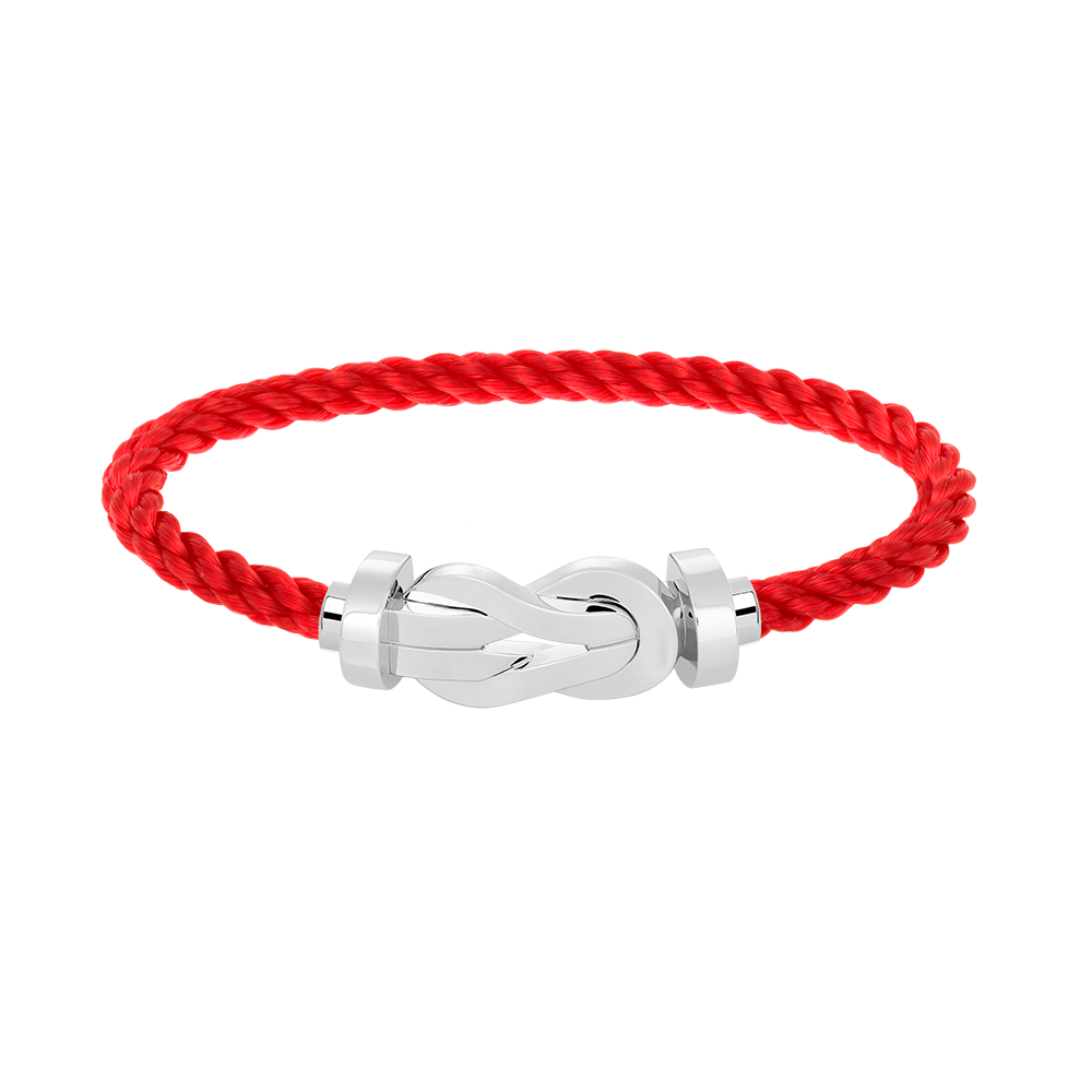 [Regal Gem]CHANCE LARGE 8 FIGURE BUCKLE NO DIAMOND BRACELET SILVER