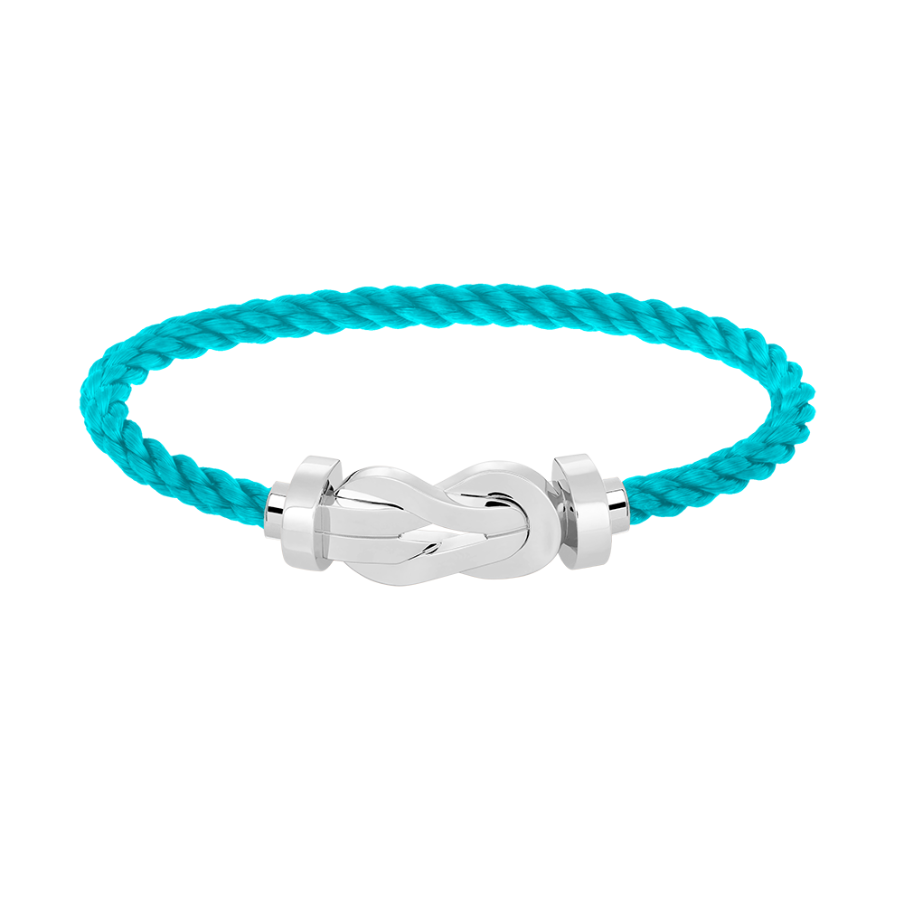 [Regal Gem]CHANCE LARGE 8 FIGURE BUCKLE NO DIAMOND BRACELET SILVER
