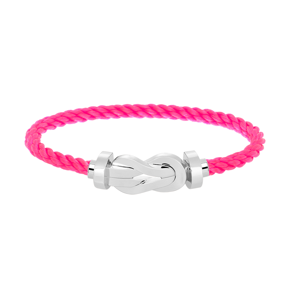 [Regal Gem]CHANCE LARGE 8 FIGURE BUCKLE NO DIAMOND BRACELET SILVER