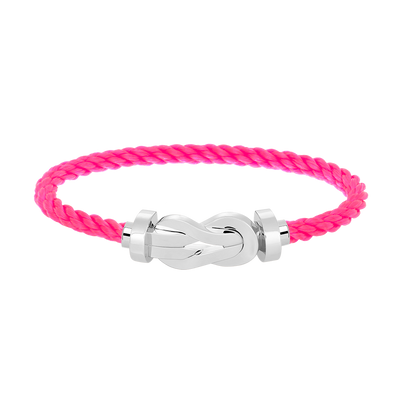 [Regal Gem]CHANCE LARGE 8 FIGURE BUCKLE NO DIAMOND BRACELET SILVER