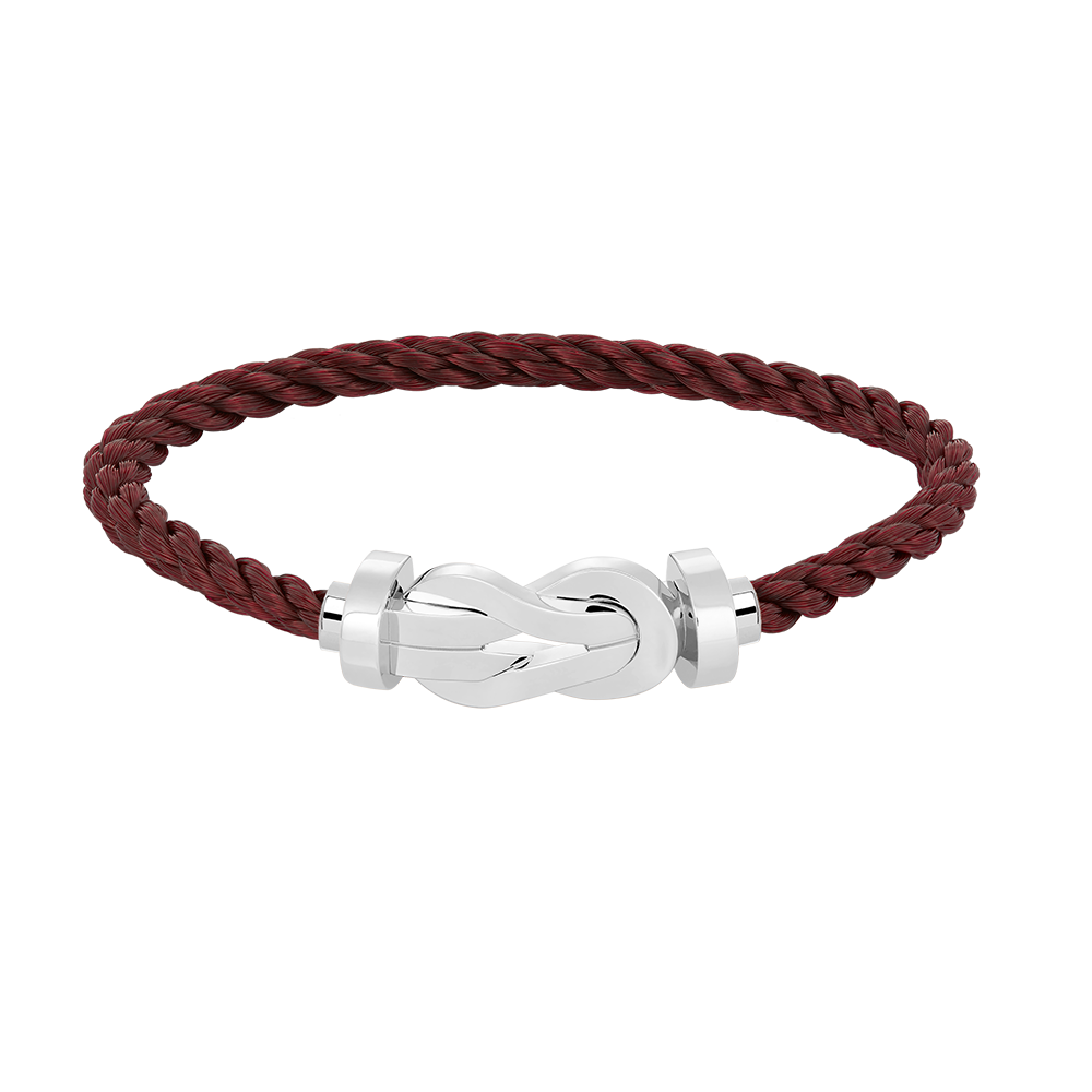 [Regal Gem]CHANCE LARGE 8 FIGURE BUCKLE NO DIAMOND BRACELET SILVER