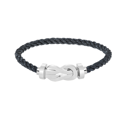 [Regal Gem]CHANCE LARGE 8 FIGURE BUCKLE NO DIAMOND BRACELET SILVER