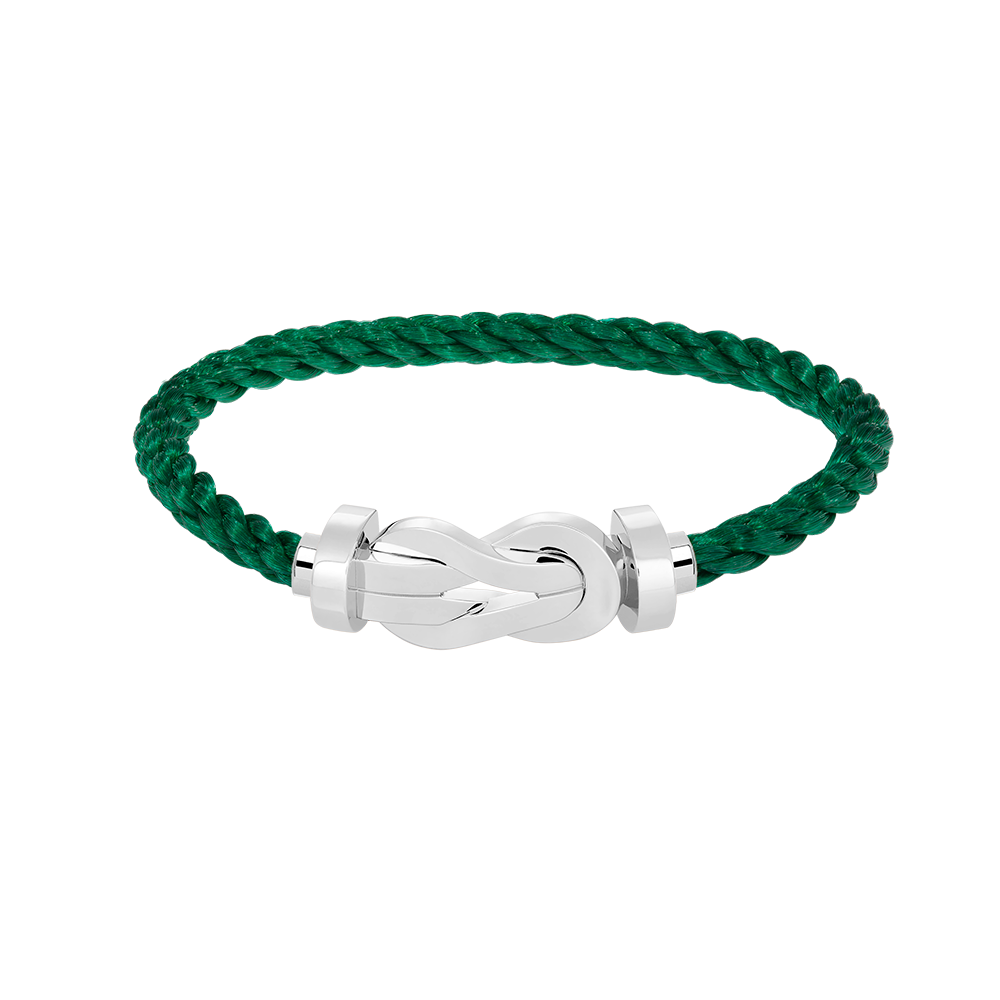 [Regal Gem]CHANCE LARGE 8 FIGURE BUCKLE NO DIAMOND BRACELET SILVER