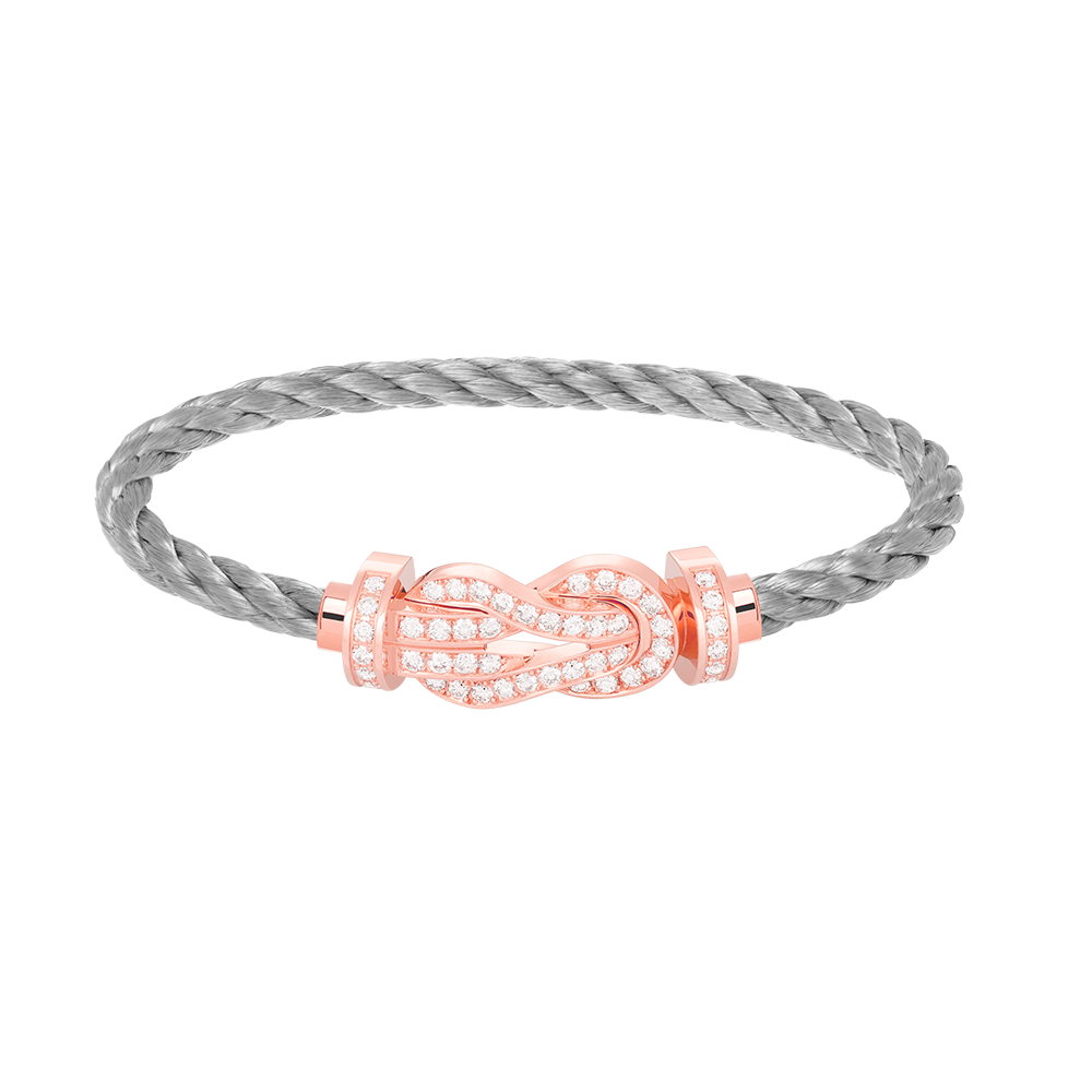 [Regal Gem]CHANCE LARGE 8 FIGURE BUCKLE FULL DIAMOND BRACELET Regal Gem GOLD
