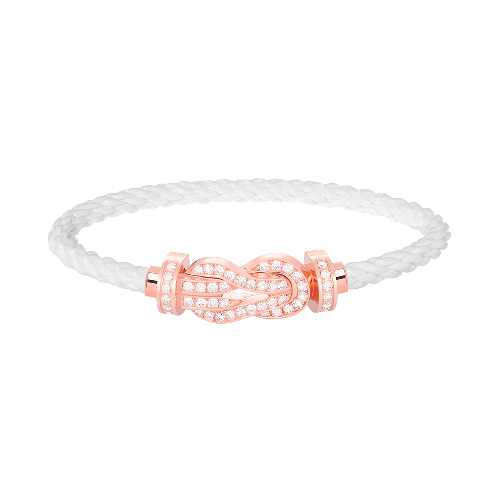 [Regal Gem]CHANCE LARGE 8 FIGURE BUCKLE FULL DIAMOND BRACELET Regal Gem GOLD