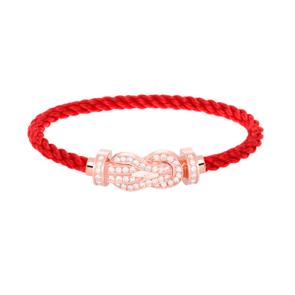 [Regal Gem]CHANCE LARGE 8 FIGURE BUCKLE FULL DIAMOND BRACELET Regal Gem GOLD