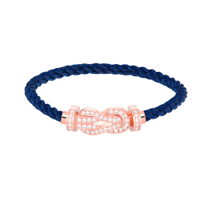 [Regal Gem]CHANCE LARGE 8 FIGURE BUCKLE FULL DIAMOND BRACELET Regal Gem GOLD