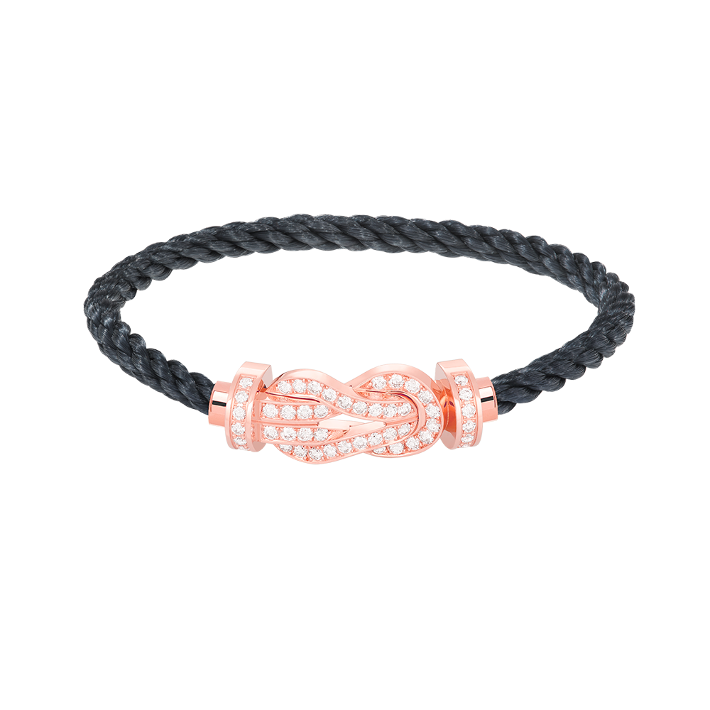 [Regal Gem]CHANCE LARGE 8 FIGURE BUCKLE FULL DIAMOND BRACELET Regal Gem GOLD