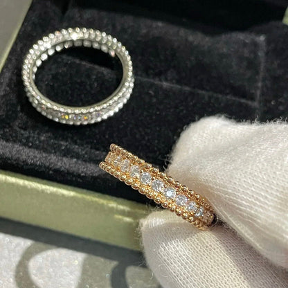 [Regal Gem]PERLEE DIAMOND SILVER RING