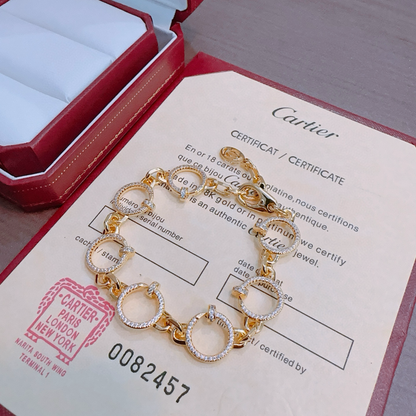 [Regal Gem Jewelry] LOVE&JUSTE BRACELET DIAMONDS