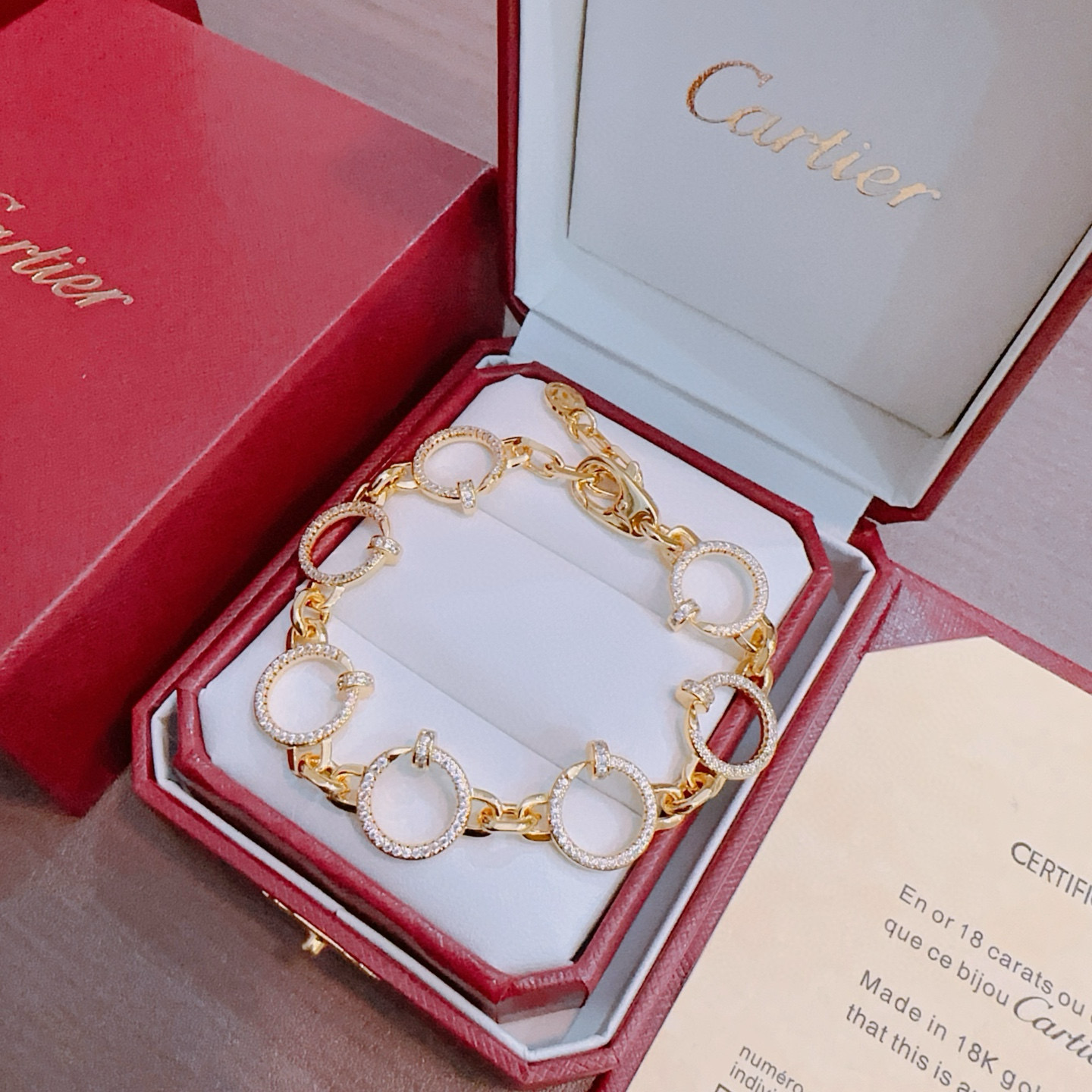 [Regal Gem Jewelry] LOVE&JUSTE BRACELET DIAMONDS