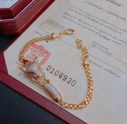 [Regal Gem Jewelry] PANTHERE  BRACELET DIAMONDS