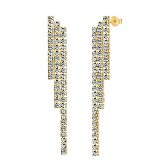 [Regal Gem Jewelry]Luxurious Dainty Banquet Earrings
