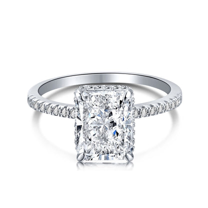 [Regal Gem Jewelry]4.0 Carat Luxurious Engagement Ring