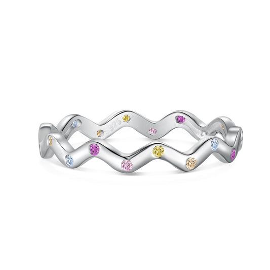 [Regal Gem Jewelry]Ornate Vibrant Round Cut Daily Ring