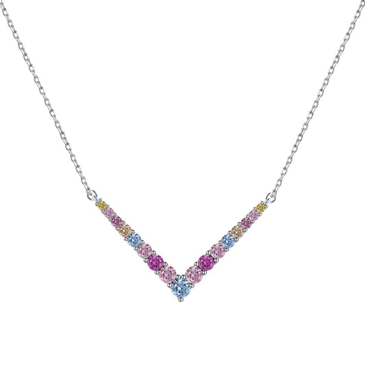 [Regal Gem Jewelry]Ornate Round Cut Necklace