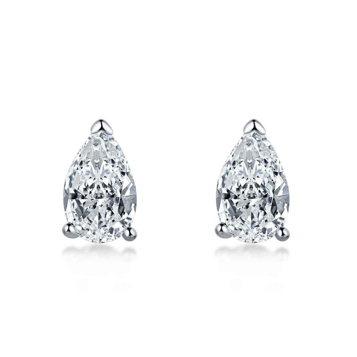 [Regal Gem Jewelry]Ornate Water Drop Shape Earrings