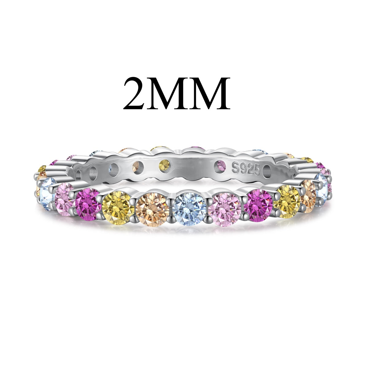 [Regal Gem Jewelry]Elegant Vivid Round Cut Daily Ring
