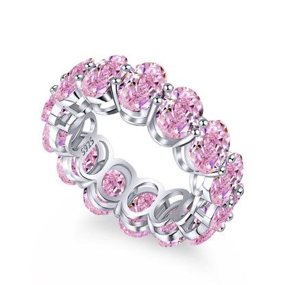 [Regal Gem Jewelry]Dainty Elongated Cushion Cut Tennis Ring