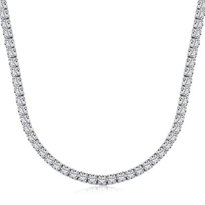 [Regal Gem Jewelry]Elegant Tennis Chain Necklace