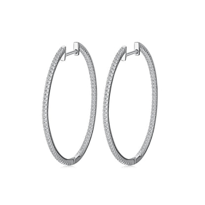 [Regal Gem Jewelry]Popular Large Hoop Earrings