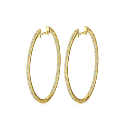 [Regal Gem Jewelry]Popular Large Hoop Earrings