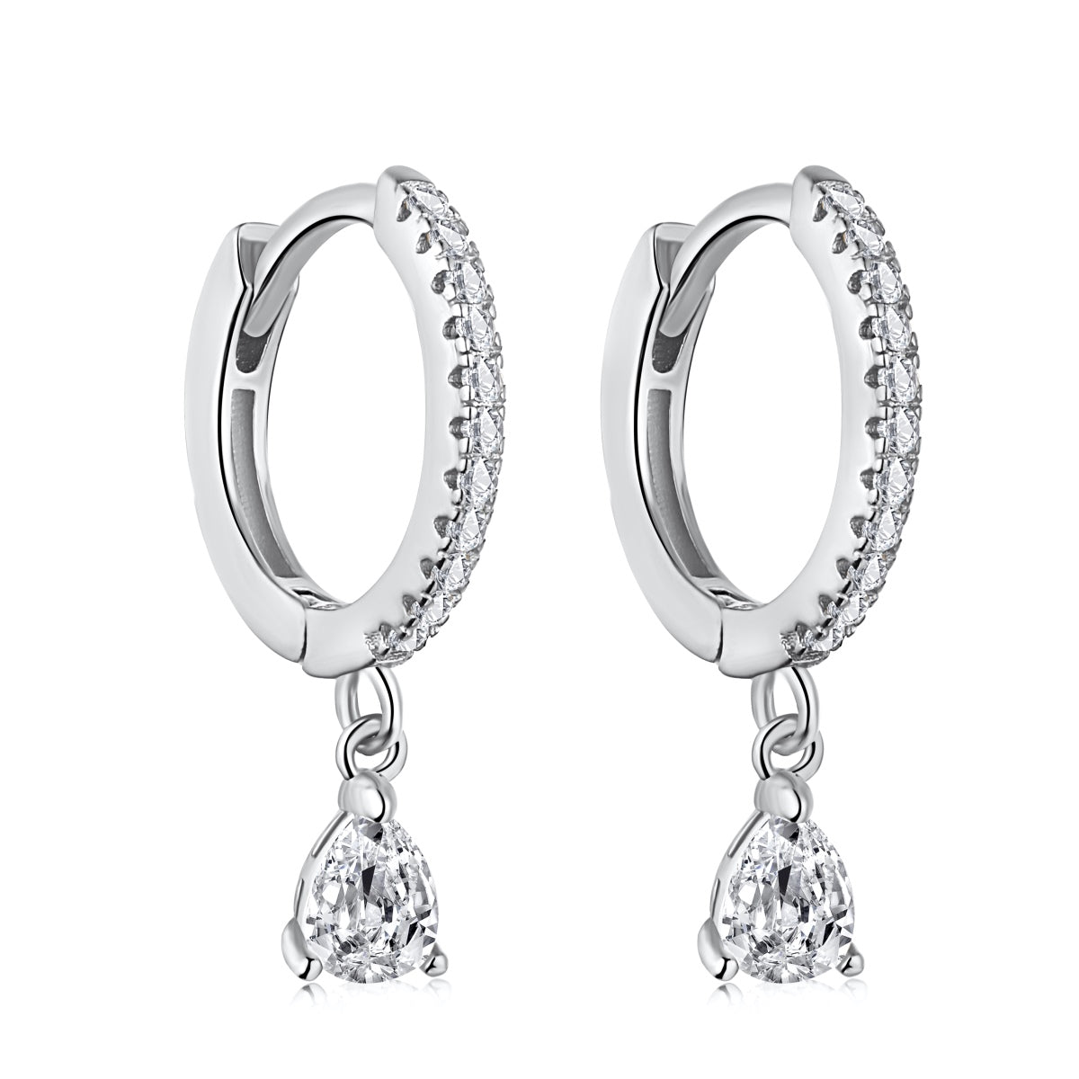 [Regal Gem Jewelry]Luxurious Geometric Drop Earrings