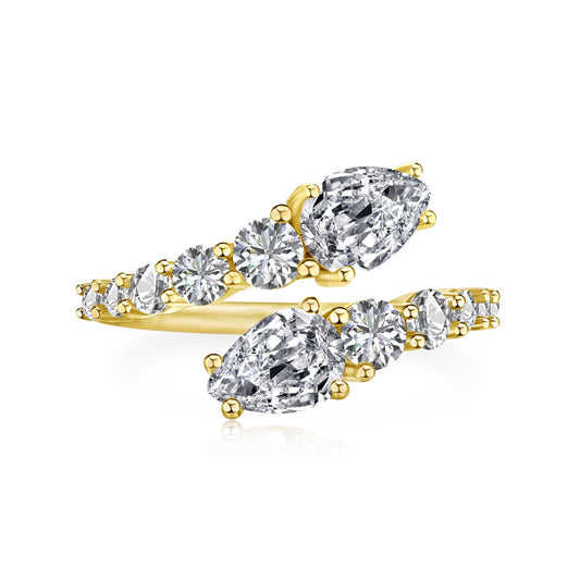 [Regal Gem Jewelry]Delicate Lively Snake Shape Daily Ring