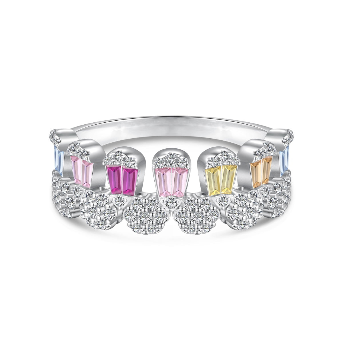 [Regal Gem Jewelry]Gorgeous Radiant Cut Daily Ring