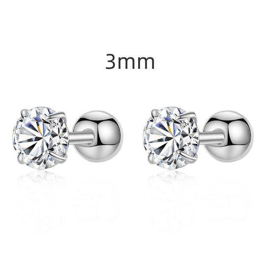 [Regal Gem Jewelry]Unique U-Shaped Ear Bone Earrings