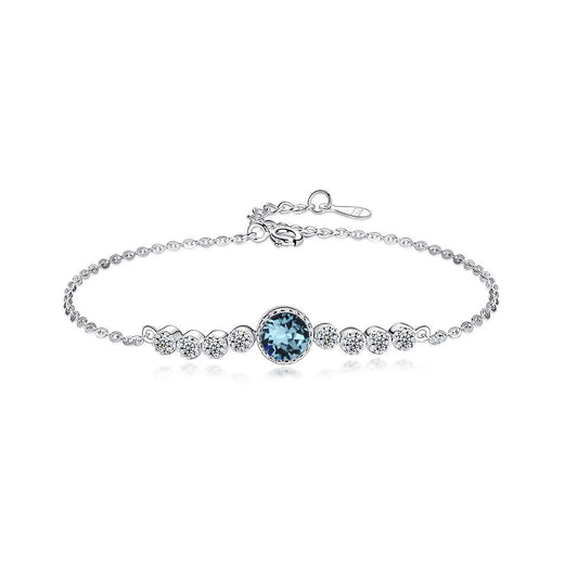 [Regal Gem Jewelry]Luxurious Heart Of The Ocean Bracelet