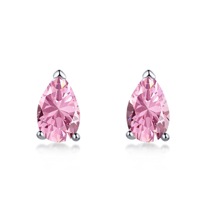 [Regal Gem Jewelry]Ornate Water Drop Shape Earrings