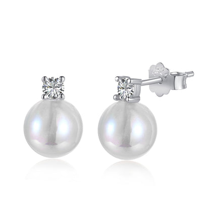 [Regal Gem Jewelry]Symphony Mermaid Pearl Earrings