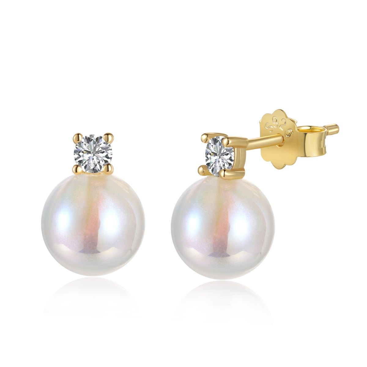 [Regal Gem Jewelry]Symphony Mermaid Pearl Earrings