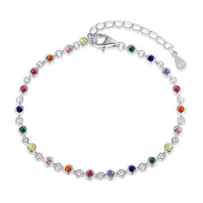 [Regal Gem Jewelry]Colorful Bead Array Bracelet