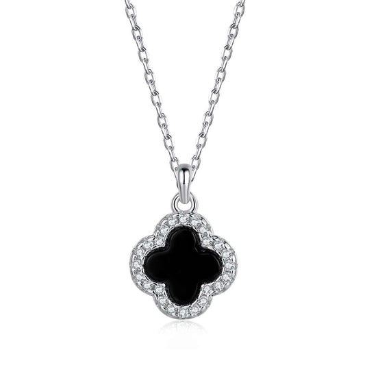 [Regal Gem Jewelry]Dainty Flower Shape Necklace
