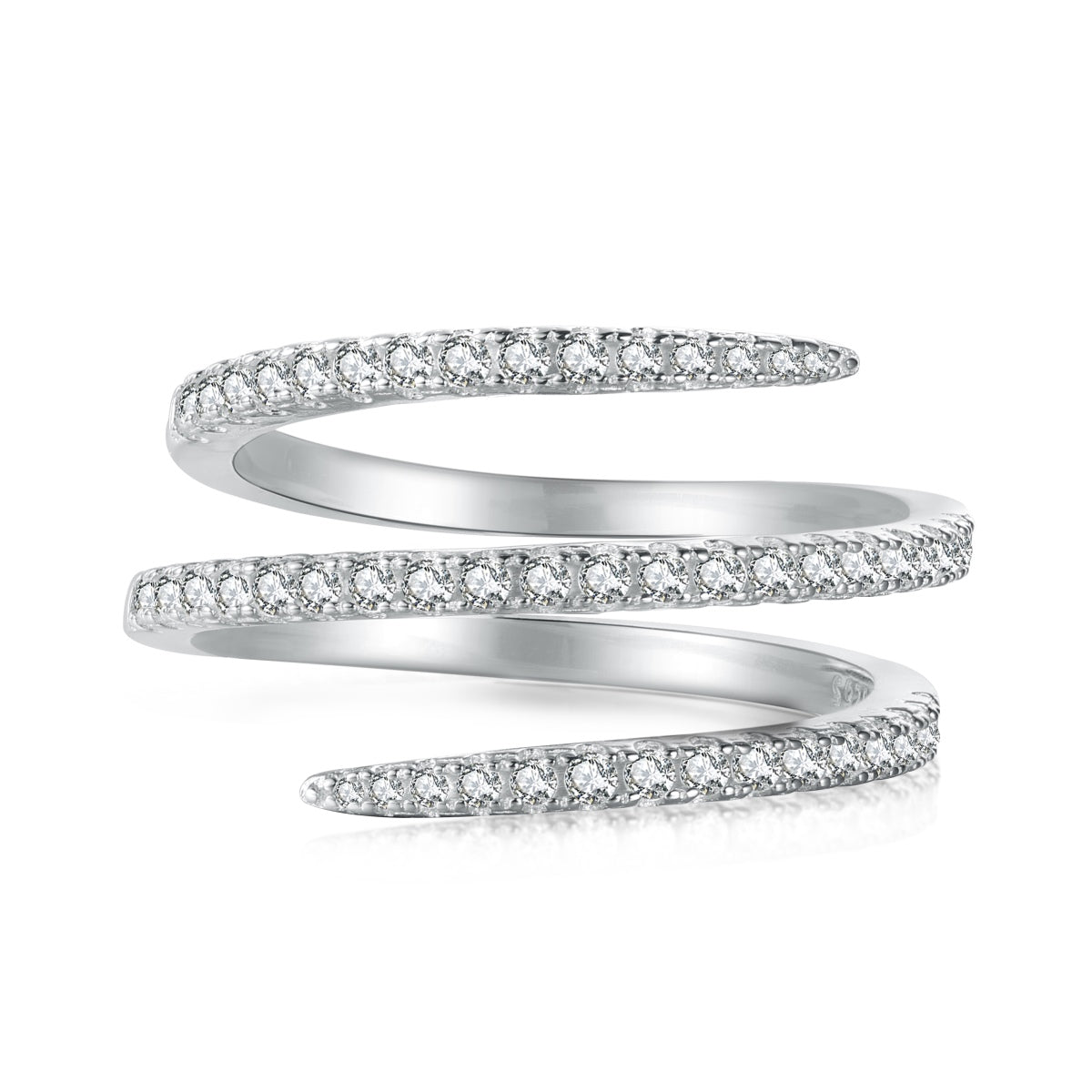 [Regal Gem Jewelry]Unique Vibrant Entangle Daily Ring