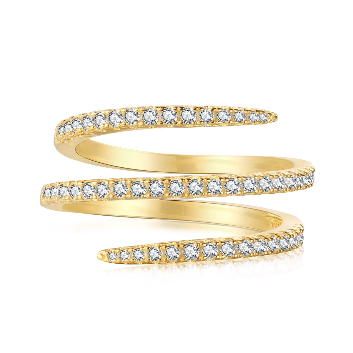 [Regal Gem Jewelry]Unique Vibrant Entangle Daily Ring