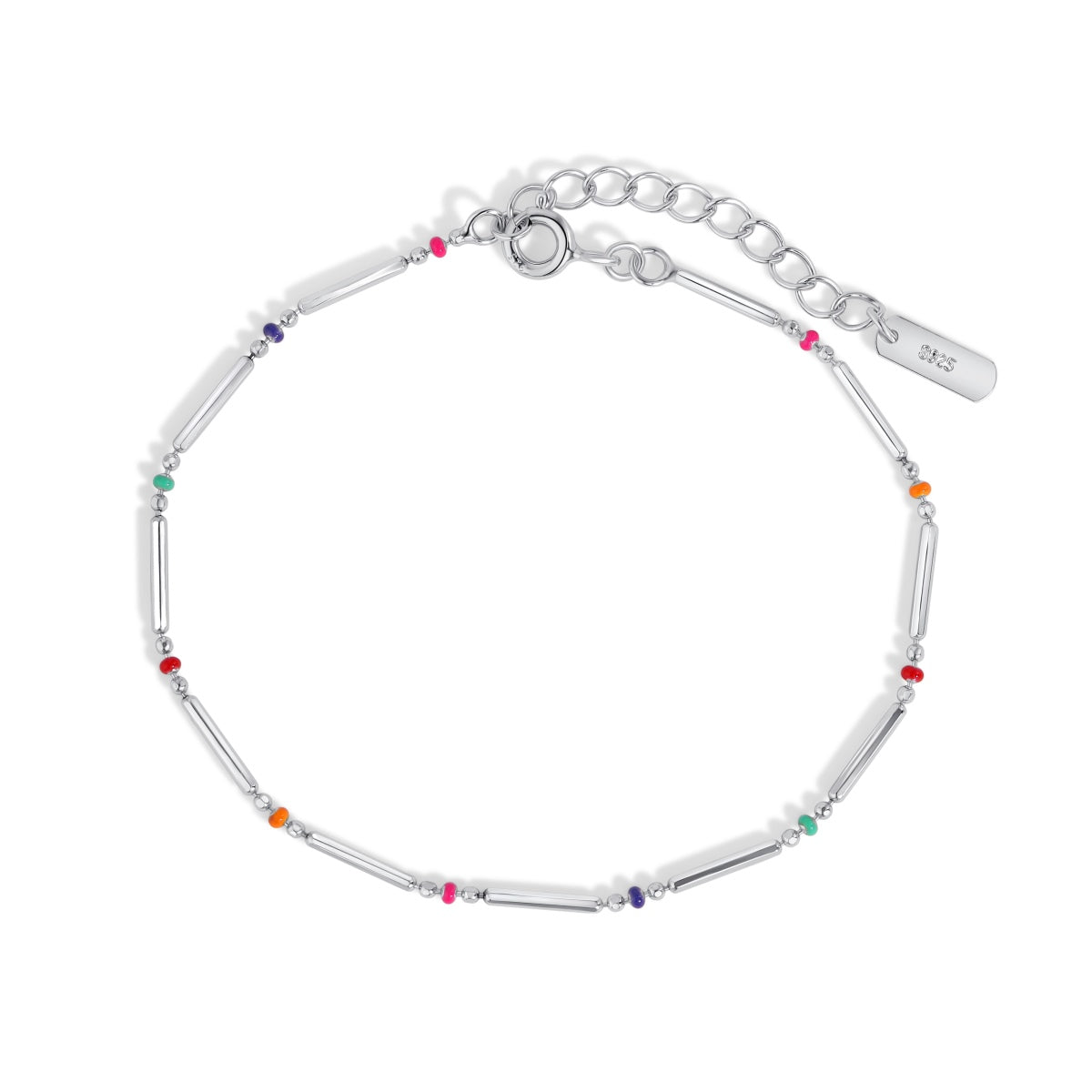 [Regal Gem Jewelry]Unique Colorful Daily Bracelet