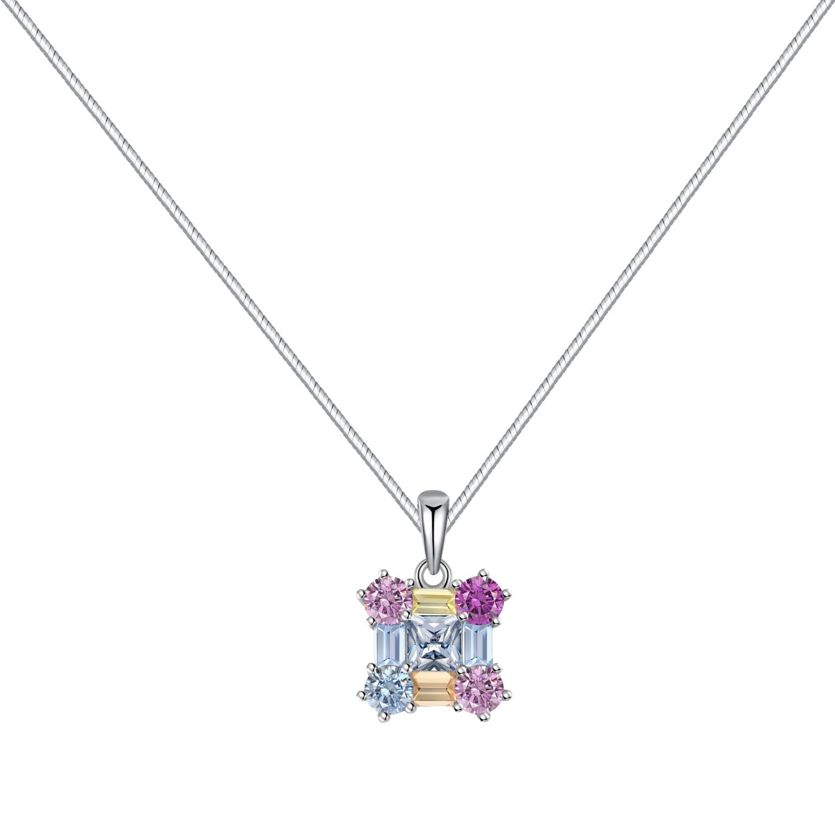 [Regal Gem Jewelry]Gorgeous Multi Colorful Necklace