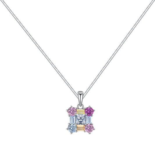 [Regal Gem Jewelry]Gorgeous Multi Colorful Necklace