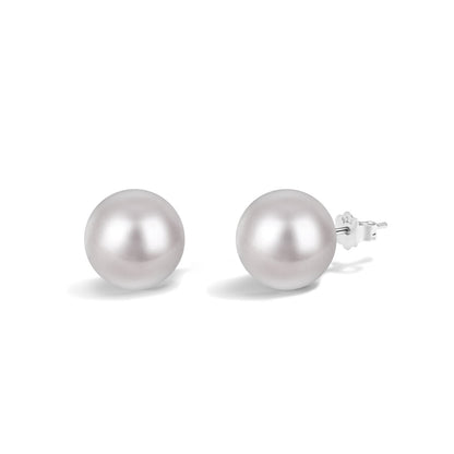 [Regal Gem Jewelry]Delicate Pearl Earrings