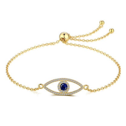 [Regal Gem Jewelry]Devil's Eye Hollow Design Bracelet