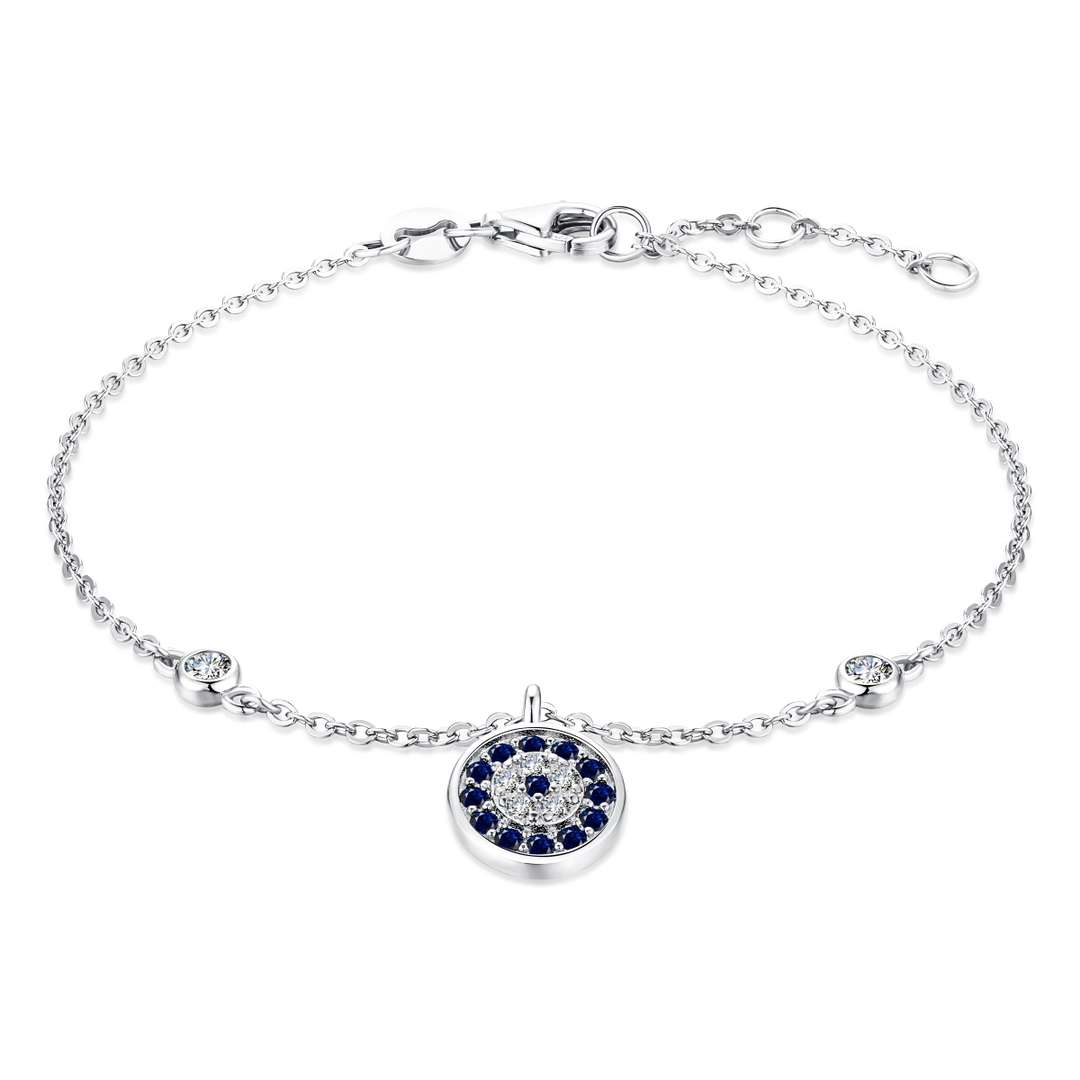 [Regal Gem Jewelry]Devil's Eye Round Shape Bracelet