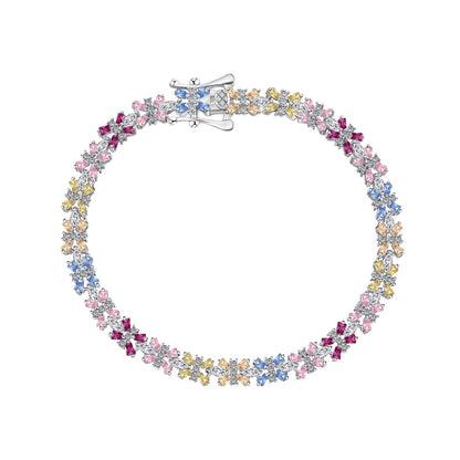[Regal Gem Jewelry]Unique Colorful Butterfly Shape Party Bracelet