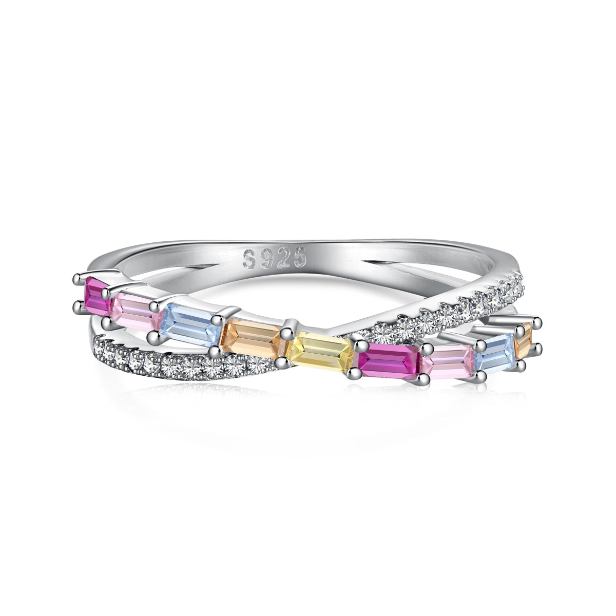 [Regal Gem Jewelry]Energetic Elegant Radiant Cut Party Ring