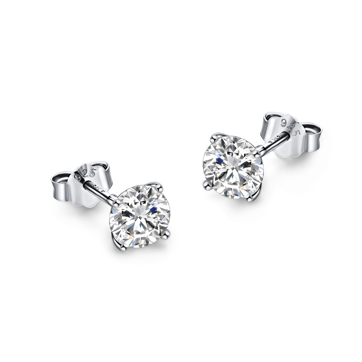 [Regal Gem Jewelry]Unique Round Shape Earrings