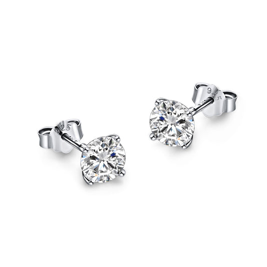 [Regal Gem Jewelry]Unique Round Shape Earrings